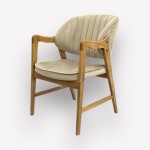 Интерьерное дизайнерское полукресло Престиж массив ясеня p30-01