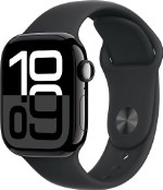 Apple Watch Series 10 42mm Midnight Aluminum Case with Sport Band  M/L