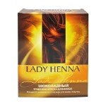 Травяная краска для волос на основе хны Шоколадная (herbal hair dye) Lady Henna | Леди Хэнна 100г