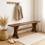 Лавка Viktor Decor “Тепло дерева”, палисандр, дерево, 40x25x100 см