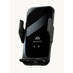 Держатель автомобильный RADIANCE SKY, для телефона, с зарядкой, черный глянец