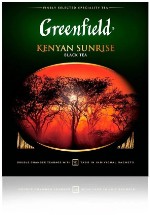 Чай черный Greenfield Kenyan Sunrise в пакетиках, 100 пак.