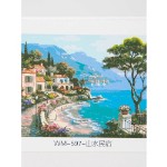 Картина по номерам на холсте 40 х 50 Итальянская ривьера
