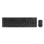 Беспроводной комплект клавиатура+мышь Smartbuy 229352AG ONE черный