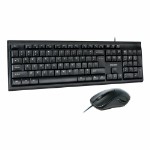 Проводной комплект клавиатура+мышь Smartbuy 114282 ONE черный