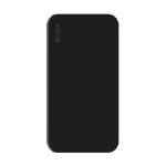 Xiaomi (Mi) Внешний аккумулятор Power Bank SOLOVE 10000mAh Type-C с 2xUSB выходом, кожаный чехол (001M+ Black RUS) РУССКАЯ ВЕРСИЯ!!, черный 001M+ Black RUS
