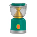 Светильник портативный Sunree Sandglass Lightweight Portable Camping Lantern 250 лм 2400мАч, 2700K, до 62 часов работы без подзарядки (Sandglass) зеленый Sandglass Green