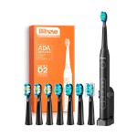 Xiaomi (Mi) Электрическая зубная щетка Bitvae D2 Daily Toothbrush (подставка  + 8 насадок) (D2) GLOBAL, черная D2 Black