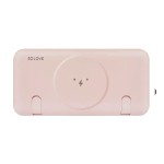 Xiaomi (Mi) Внешний аккумулятор Power Bank SOLOVE 10000mAh Magnetic MagSafe 20W QC 3.0 PD 3A USB-A *1 + Type-C *1 (W10 Pink RUS) РУССКАЯ ВЕРСИЯ!!, розовый W10 Pink RUS