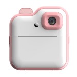 Детская камера c печатью фотографий Kid Joy, 200DPI, Bluetooth 5.1, поддержка приложения, 2,4'' IPS экран, RGB подсветка (Q6) русская инструкция, розовая Q6 Pink