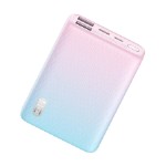 Xiaomi (Mi) Внешний аккумулятор Power Bank ZMI 10000mAh Type-C MINI 3A, 22,5W, QC 3.0, PD 3.0 (QB817 Color) фиолетово-розовый QB817 Color