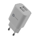 Сетевое зарядное устройство AVA 2*USB-A 10,5Вт 2,1A (AVA-WCH-007 White) EU Белое AVA-WCH-007 White