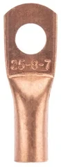 Клемма эл. масса медь 25*8 / КВТ 25-8-7
