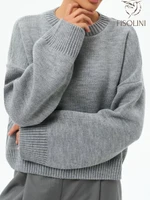 Свитер вязаный оверсайз