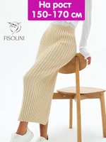 Юбка вязаная лапша макси №480