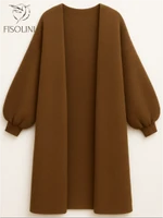 Кардиган пушистый длинный оверсайз