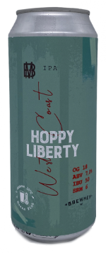 Пиво Brewmen Hoppy Liberty (Банка 0.5)