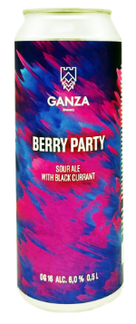 Пиво Ganza Brewery BERRY PARTY (Банка 0.5)