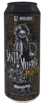 Пиво 4brewers Santa Muerte Pasteleria (Банка 0.5)