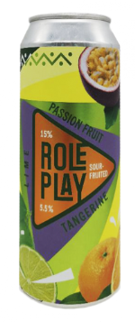 Пиво ColdRiver Role play: Lime&amp;Passion fruit&amp;Tangerine (Банка 0.5)