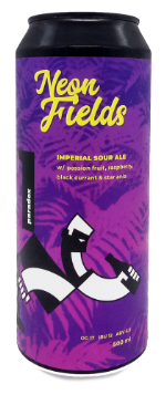 Пиво Paradox Brewery Neon Fields: Passion Fruit &amp; Rasberry (Банка 0.5)