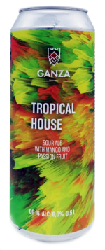 Пиво Ganza Brewery Tropical House (Банка 0.5)