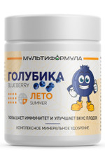 Удобрение для ГОЛУБИКИ - ЛЕТО «МУЛЬТИФОРМУЛА» комплексное минеральное, гранулы для врыхления в почву 500 гр.