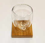 Магнитная подставка для воды из натурального дерева ЭКО  | BIOMAG - БИОМАГ