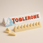 Молочный шоколад Toblerone White (белый), 100 г (плитка, Швейцария)