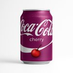 Газированная вода Coca-Cola Cherry (Кока-Кола Вишня), 330 мл (ж/б), Польша