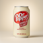 Газированная вода Dr Pepper Vanilla Float (Доктор Пеппер Ванилла Флоат), 355 мл (ж/б), США