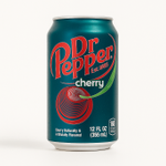 Газированная вода Dr Pepper Cherry (Доктор Пеппер Черри), 355 мл (ж/б), США