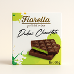 Fiorella Dubai шоколад фисташковая начинка 60 г — ELVAN (Турция)