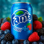 Газированный напиток Fanta «Лесные ягоды» (Forest Berries), 355 мл (ж/б)