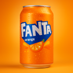 Газированный напиток Fanta Orange, 330 мл (ж/б), Польша
