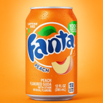 Газированный напиток Fanta Peach (Персик) 355 мл (ж/б)