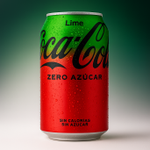 Газированный напиток Coca-Cola Zero Sugar Lime, 330 мл (ж/б), Германия