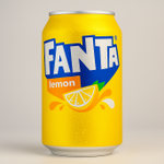Газированная вода Fanta Lemon (Фанта Лимон), 330 мл (ж/б), Дания