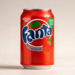 Газированная вода Fanta Strawberry (Фанта Клубника), 355 мл (ж/б), США