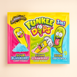 Леденец Johny Bee Funky/Funkee Dips 3-в-1, 28 г — декстроза + 2 пудры