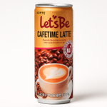 Кофейный напиток Let’s Be “Cafetime Latte”, 240 мл (ж/б), Корея