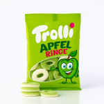 Жевательный мармелад Trolli «Яблочные колечки», 100 г