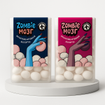 Драже Zombie «Мозг» Ассорти 14 г — конфеты драже, Россия