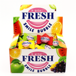 Жевательная резинка FRESH SMILE BUBBLE ассорти вкусов 3 г (блок 100 шт)