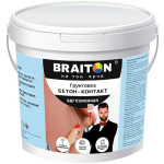 Грунтовка БЕТОН-КОНТАКТ адгезионный Braiton Paint (розовый) 6.00