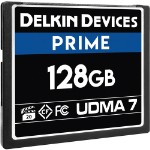 Карта памяти Delkin Devices Prime CF 128GB UDMA7 1050X (DDCFB1050128)