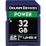 Карта памяти Delkin Devices Power SDHC 32GB 2000X UHS-II Class 10 V90 (DDSDG200032G)