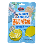 Жевательные конфеты Suan Liuliu. “Пловец”, со вкусом лимона, 25гр (20шт. в блоке)