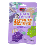 Жевательные конфеты Suan Liuliu. “Пловец”, со вкусом винограда, 25гр (20шт. в блоке)