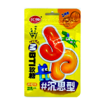 Жевательные конфеты Lechao, Английский алфавит #созерцательный, 2 буквы S/N. со вкусом яблока, 23гр (20шт. в блоке)
